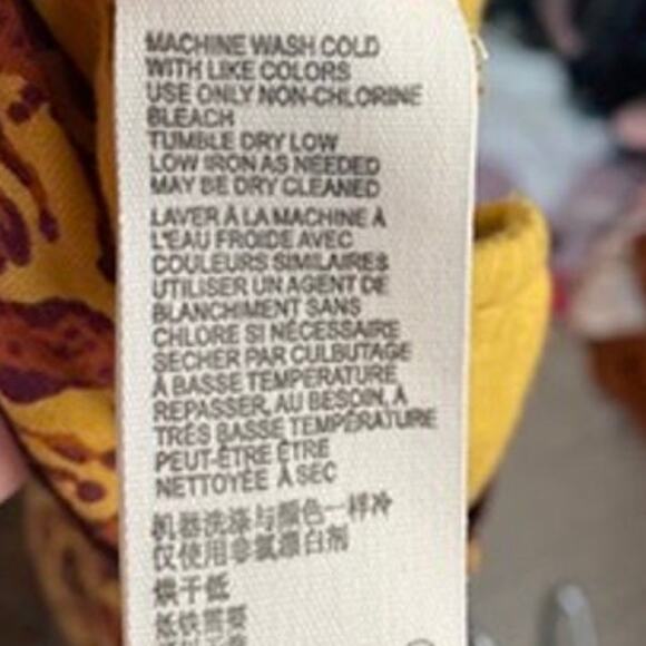 Free People Bennie Wide Legged Animal Print Flowing High Waisted Belted Pants - Picture 13 of 16